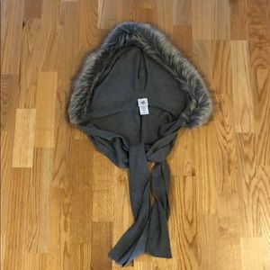 NWT CAbi Fur Hood